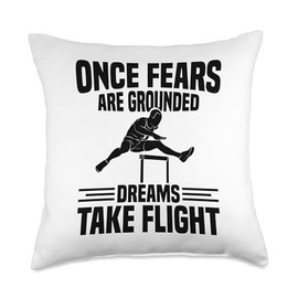 Hurdles Equipment Small Hurdles Shoes Hurdles Spikes Hurdle Throw Pillow