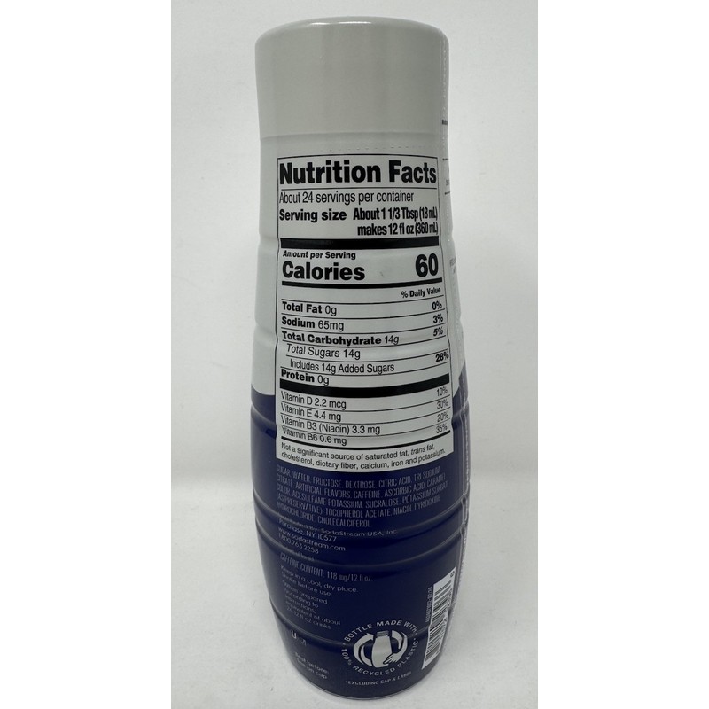 Sodastream Xtreme Energy Drink Mix 14.9 oz Soda Stream 10/2025