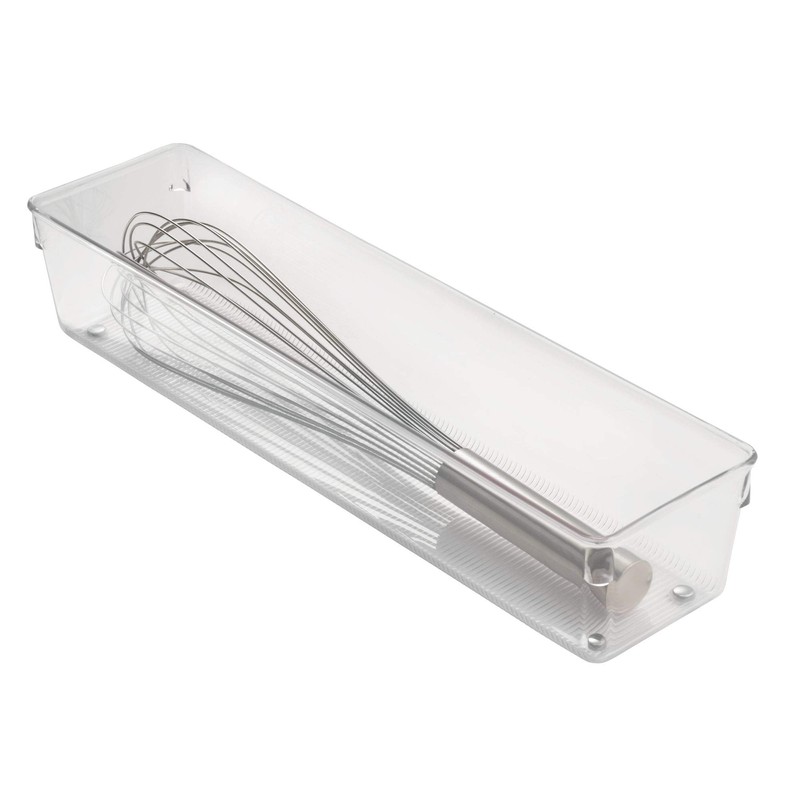 iDesign Linus Kitchen Drawer Organizer for Silverware, Spatulas, Cutlery, Gadgets,