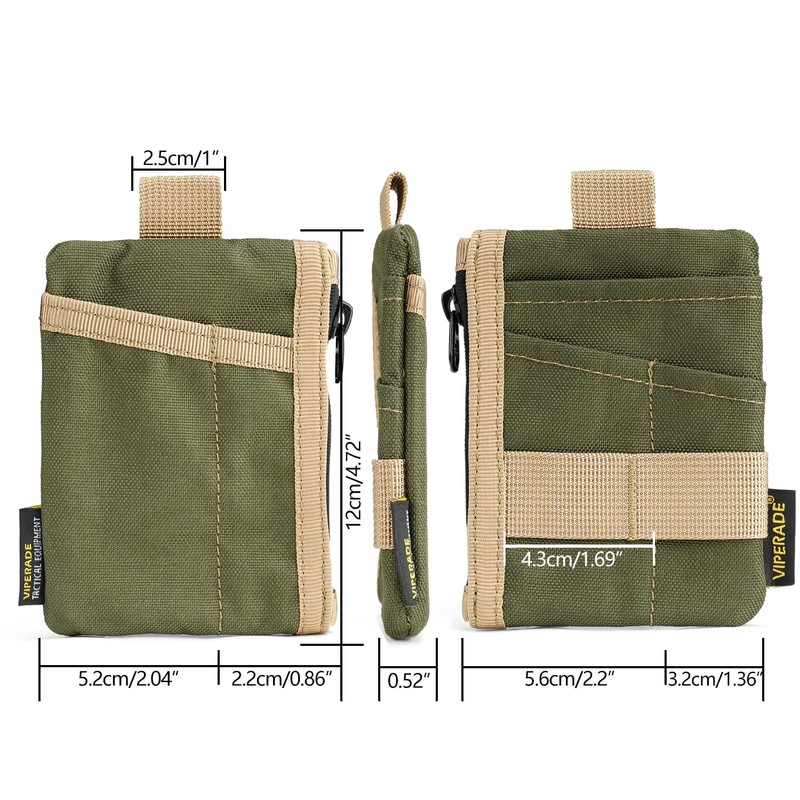 VIPERADE VE28 6-in-1 Mini EDC Pouch Mini Pockets Organiser with