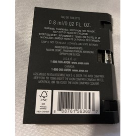 Avon Mesmerize platinum ultimate eau de toilette .02 oz vial discontinued nos