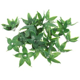 KALLORY 120pcs Artificial Flower Calyxes, Plastic Flower Sepals Simulation Flower Sepals Receptacles for Bouquet Flower Arrangement Supplies