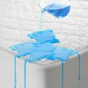 5 Sided Waterproof Mattress Protector Queen Size, Quilted Bamboo Rayon
