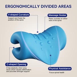 BLABOK Orthopaedic Neck Stretcher for Neck Pain & Tension for Posture Correction Relaxation