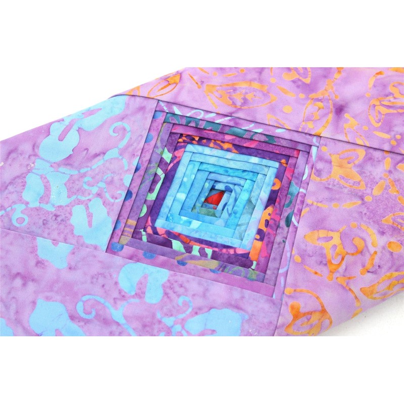 LoudElephant Cotton Tie Dye Fabric Bundles Pre Cut 40 Pieces