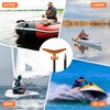 itayak 8.63'/12.3' Shallow Water Anchor Pole, Island Anchor with T-Handle,