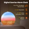 Sunrise Alarm Clock with Sound Machine - Wake Up Light,
