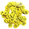 A'sTool Plastic Number Tag Number Tag Locker Cloak Deposit Number