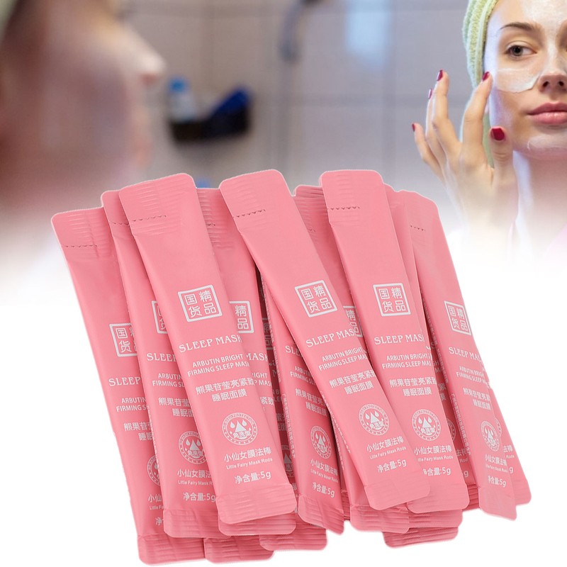 20Pcs Moisturizing Sleeping Face Facial Mask No Wash Mask for