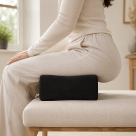 Contoured BBL Seat Cushion with High-Elastic Sponge and Anti-Slip Bottom