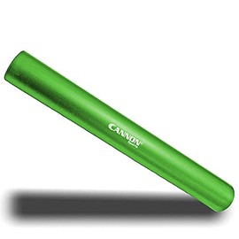 Cannon Sports Aluminum Track Relay Baton for Running, Training & Track and Field Gifts (Green)