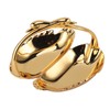 Double Fruit Plate Zinc Alloy Dual Fruit Tray Decorative Fruit