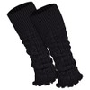 Piarini ® Women's Knit Leg Warmers plain fashionable colour Leg