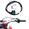 Interruptor de arranque del motor del manubrio universal para motocicleta,