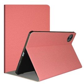 AKNICI Case for TECLAST P50 / TECLAST P50S Tablet 11 Inch, Ultra Thin PU Leather Folio Protective Case with Car Sleep Wake Soft TPU Back Cover Flip Stand Pink