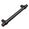 GlideRite Hardware 5 inch CC 4007-128-ORB-1 Solid Euro Bar Pulls,
