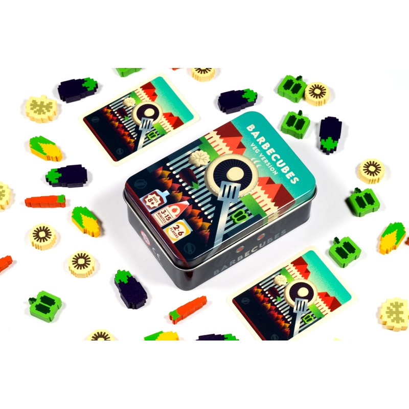 Alley Cat Games Barbecubes - Veg Edition - A Tinderblox