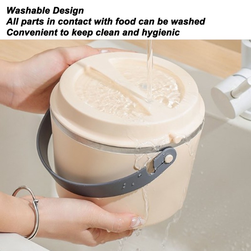 Car Electric Lunch Box 1.2L 360 Degree Fast Even Heating