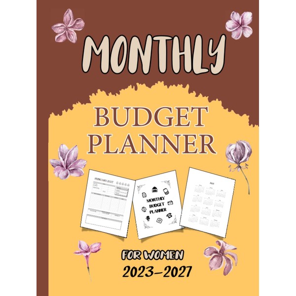 five year budget planner for women: 2023-2027 Monthly Bill Planner