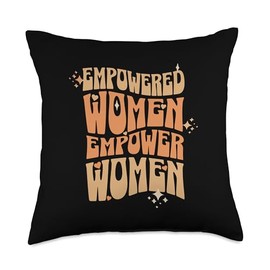 Female Empowerment Feminism Empower Womens Rights Girls Throw Pillow