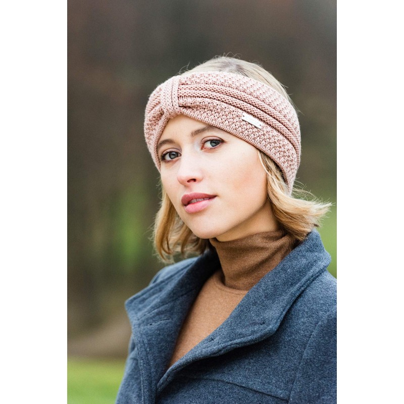 Eisglut Esmeraldal Women's Merino Headband Made in Germany