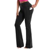 BUBBLELIME 29"/31"/33"/35" 4 Styles Women's Bootcut Yoga Pants Tummy Control