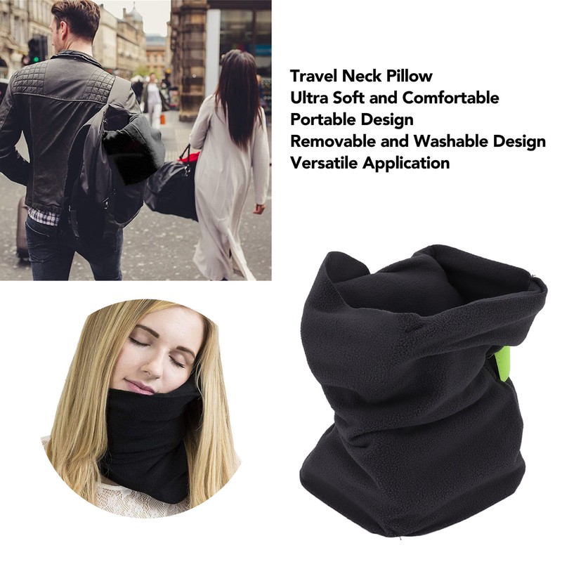 Travel Neck Pillow Neck Support Airplane Sleeping Ultra Soft Portable