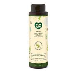 100% Vegan Shampoo by EcoLove Made with Cucumber Spinach and Parsley for All Hair Types Cruelty Free Organic Natural SLS Free - 17.6 oz
