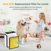 2 Pack Vital 200S Replacement Filter Compatible with LEVOIT Vital