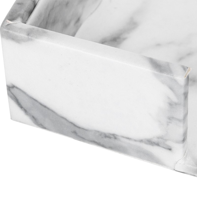 Nordic Style Cup Mat Marble Pattern Coaster Heat Insulated Waterproof