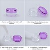 Travel Sample Pots Empty Cosmetic Jars 5ml Clear Cream Container