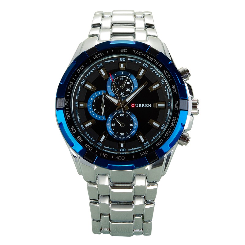 Men Watch Quartz Alloy Business Casual Wrist Watch