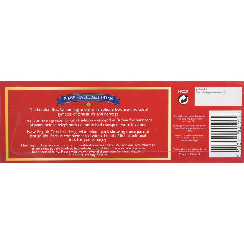 New English Teas Heritage Range English Tea Collection Carton Set