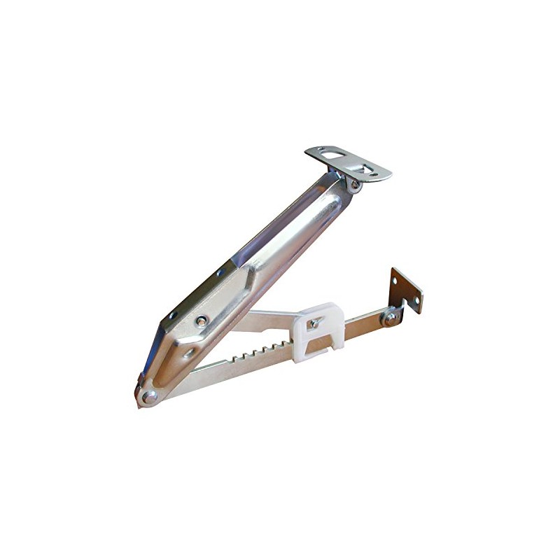 Rok Hardware Ratchet Headrest Fitting for Beds, Desk Lids, Drafting