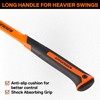 Jorgensen 22 oz Framing Hammer, Straight Claw Hammer with Magnetic