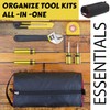 Rough Enough Small Tool Pouch Box Bag with Zipper for
