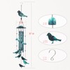 Askhald Bird Wind Chimes for Outside Windchimes Outdoors with 6
