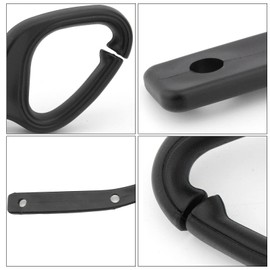 JSKAPA Pair Seat Belt Extension Guide Holder Compatible with 2014-2021 Ford Mustang EcoBoost GT Safety Accessories