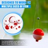 JOGFFDE Fishing Bobbers Floats Bulk Hard ABS Floats Bobber Snap