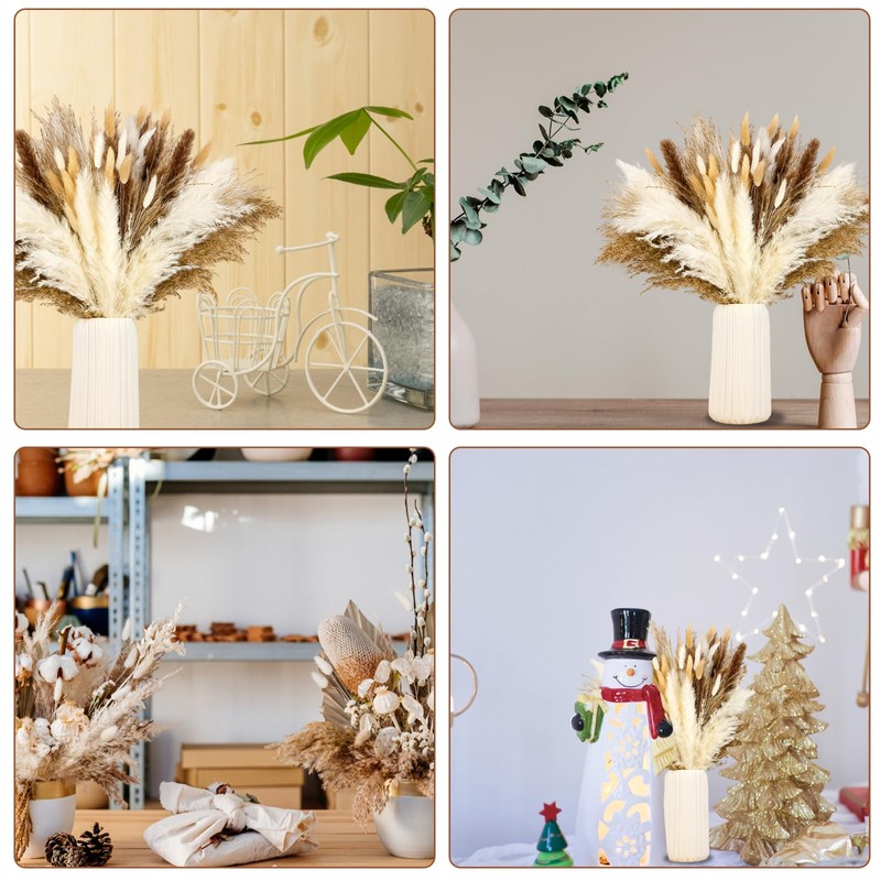 70 Pcs Pampas Grass Decor, Artificial Dried Flowers for Vase,