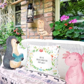 Mr & Mrs Panda Cushion 40 x 40 cm Best Replacement Mother In The World – Replacement Nut, Mama, Mama, Mum, Mother, Daughter, Son, Thank You, Thank You Best Mum Mother's Day, Mum, Ma, Best, Super Mum Thank You Gift Thank You Gift Idea Thank You Thank You 