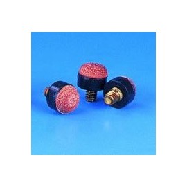 Peradon screw in snooker / pool cue tips - 10 x 10mm