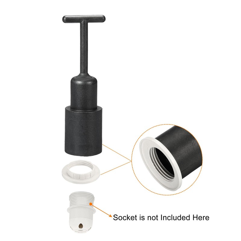 sourcing map E14 Socket Ring Removal Tool T Type with