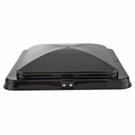 LBK 14"X14" RV Replacement Roof Vent Cover Black Camper (Trailer) Vent Cover
