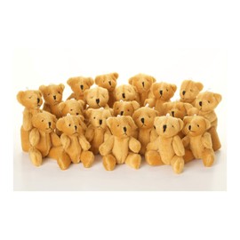 NEW - 5 X Little BROWN Teddy Bear - Cute And Cuddly - Gift Present Birthday Xmas