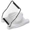 Chef Craft Basic Plastic Egg Slicer, 4 inches in length 8 stainless steel wires, White