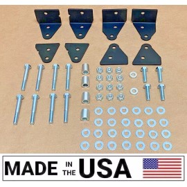 StreetRays [SR] 2" Front & Rear Suspension Lift Kit for Kubota RTV X900 X1100C X1120 X1140