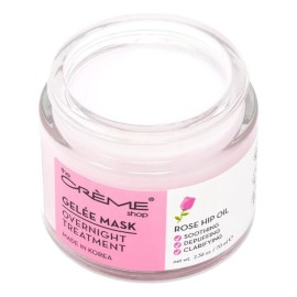 The Crème Shop Máscara Hidratante De Gel Nocturna - 2.36 Oz Normal