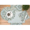 AMHERST BLUE Quilted Reversible 51" Table Runner by C&F -