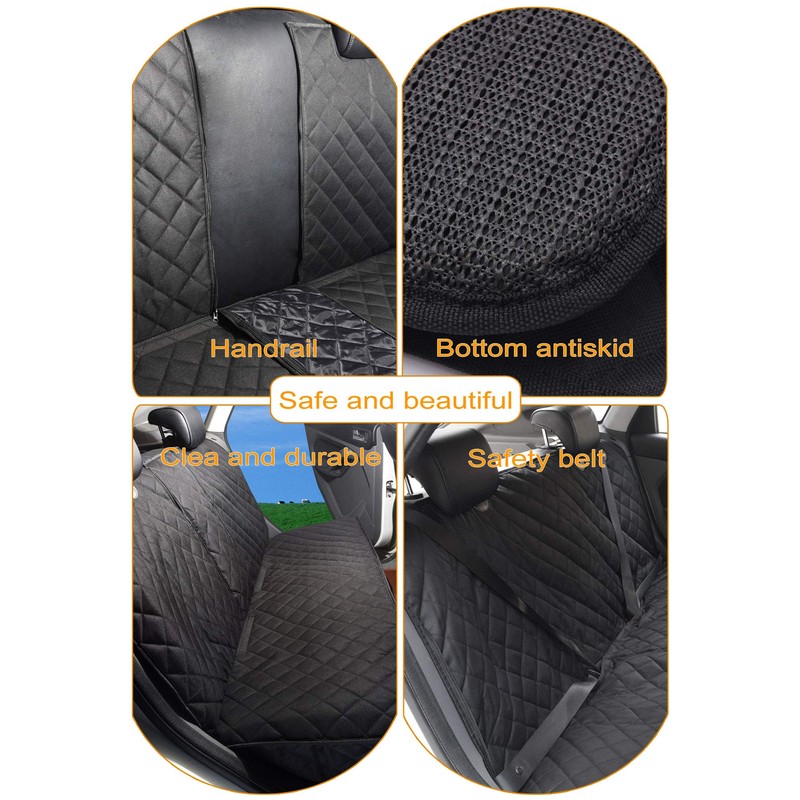 JSTHT Dog Seat Cover, 100% Waterproof Bench Seat Cover Protector